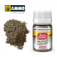 AMMO MIG JIMENEZ AMMOR2309 RAIL CENTER INDUSTRIAL DARK DUST ( 35 ML )