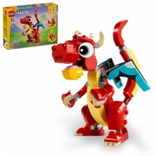 LEGO 31145 CREATOR DRAGON ROJO