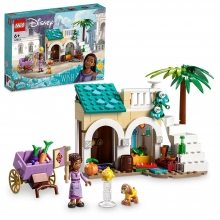 LEGO 43223 DISNEY WISH ASHA EN LA CIUDAD DE ROSAS