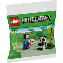 LEGO 30672 MINECRAFT STEVE Y PANDA BEBE