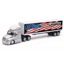 NEWRAY 16093 1:43 FREIGHTLINER CASCADIA W / DRY VAN TRAILER