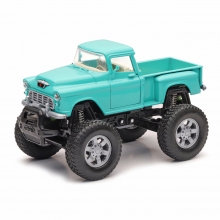NEWRAY 54486 1:32 DIE CAST OFF ROAD CHEVY STEP - SIDE PICK UP W / SUSPENSION