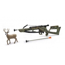 NEWRAY 76536 HUNTING CAMO CROSSBOW WITH DEER SET