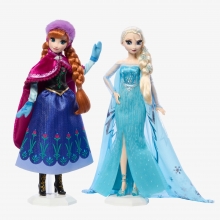 MATTEL HLX70 DISNEY COLLECTOR ANNA Y ELSA CELEBRACION ANNIVERSARIO 10