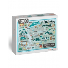 LAPUZZLERA C2CHPN003 PUZZLE PUERTO NATALES TORRES DEL PAINE 1000 PIEZAS