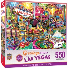 MASTERPIECES 32025 LAS VEGAS PUZZLE 550 PIEZAS