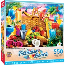 MASTERPIECES 32242 PICNIC ON THE BEACH PUZZLE 550 PIEZAS