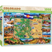 MASTERPIECES 72300 COLORADO MAP PUZZLE PUZZLE 1000 PIEZAS