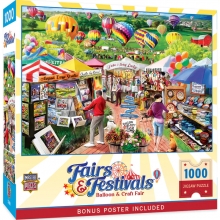 MASTERPIECES 72337 BALLOON & CRAFT FAIR PUZZLE 1000 PIEZAS