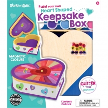 MASTERPIECES 22021 HEART SHAPED BOX PAINT KIT