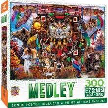 MASTERPIECES 32035 ANIMAL TOTEMS PUZZLE 300 PIEZAS