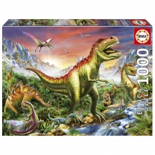 EDUCA 19560 PUZZLE 1000 PIEZAS BOSQUE JURASICO