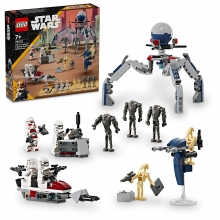 LEGO 75372 STAR WARS PACK DE COMBATE SOLDADO CLON Y DROIDE DE COMBATE