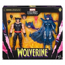 HASBRO F9040 MARVEL LEGENDS WOLVERINE LADY PSYLOCKE 2PK