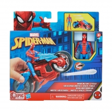 HASBRO F6899 SPIDERMAN 4IN VEHICLE AND FIGURE