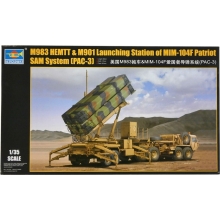 TRUMPETER 01037 1:35 M983 HEMTT & M901 LAUNCHING STATION OF MIM 104F PATRIOT SAM SYSTEM ( P