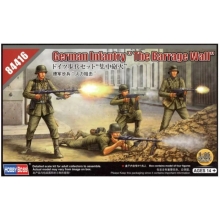 HOBBYBOSS 84416 1:35 GERMAN INFANTRY THE BARRAGE WALL