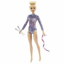 MATTEL GTN65 BARBIE RHYTHMIC GYMNAST ( BLONDE ) DOLL