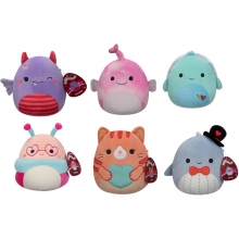 IMEX SQVA00833 SQUISHMALLOWS PELUCHE VALENTIN 19CM C SURTIDOS