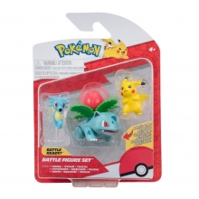 JAZWARES 95155 POKEMON PACK 3 FIGURAS SURTIDOS