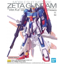 BANDAI 64015 MG 1/100 ZETA GUNDAM VER KA