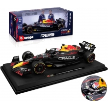 BURAGO 18003 1:18 RACE ORACLE RED BULL RACING RB19 ( 2023 ) W / DRIVER VERSTAPPEN 1