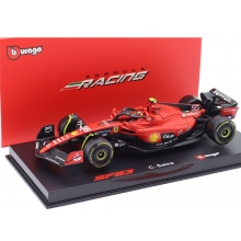 BURAGO 36835 1:43 SFR FERRARI SF - 23 ( 2023 ) W DRIVER SAINZ 55