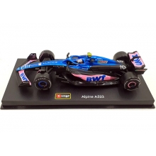 BURAGO 38073 1:43 RACE BWT ALPINE F1 TEAM A523 ( 2023 ) W DRIVER GASLY 10