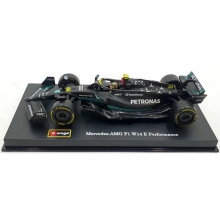 BURAGO 38081 1:43 RACE MERCEDES - AMG W14 ( 2023 ) W DRIVER HAMILTON 44