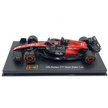 BURAGO 38086 1:43 RACE ALFA ROMEO TEAM ORLEN C43 ( 2023 ) W DRIVER BOTTAS 77