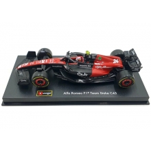 BURAGO 38086 1:43 RACE ALFA ROMEO TEAM ORLEN C43 ( 2023 ) W DRIVER ZHOU 24