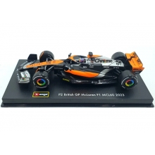 BURAGO 38088 1:43 RACE MCLAREN RACING MCL60 ( 2023 ) W DRIVER PIASTRI 81