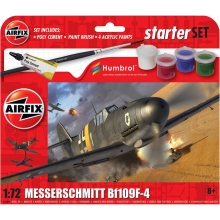 AIRFIX 55014 STARTER SET MESSERSCHMITT BF109F 4 1:72 SCALE