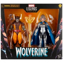 HASBRO F9034 MARVEL LEGENDS WOLVERINE BROOD LILANDRA 2PK