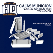 HQ CAJAS MUNICION 1:72