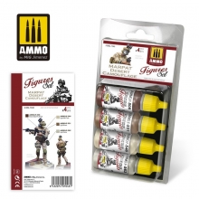 AMMO MIG JIMENEZ AMIG7048 PATRON DE CAMUFLAJE DE DESIERTO MARPAT