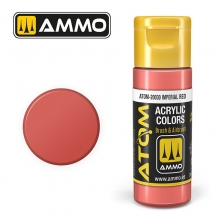 AMMO MIG JIMENEZ ATOM20030 ATOM COLOR ROJO IMPERIAL