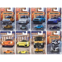 MATTEL HVV05 MATCHBOX EUROPE VEHICLES ASSORTMENT