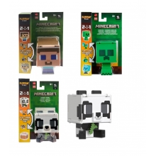 MATTEL HTL43 MINECRAFT VANILLA FIGURA DE ACCION FLIPPIN DE 3.75 PULG