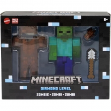 MATTEL HLN39 MINECRAFT DIAMOND FIGURA DE ACCION COLECCIONABLE DE 5.5 PULG
