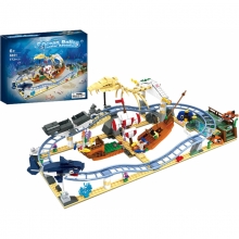 WOMA 8851-DS BUILDING BLOCKS 774PCS ROLLER COASTER