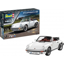 REVELL 05646 1:24 GIFT SET PORSCHE 911 G MODEL CABRIO 50TH ANNIV