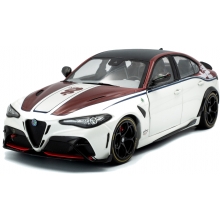 SOLIDO 1806907 1:18 ALFA ROMEO GIULIA GTA - M BIANCO I ROSSO WHITE 2023