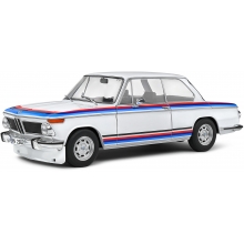 SOLIDO 1808602 1:18 BMW 2002 TII TURBO EVOCATION WHITE 1971
