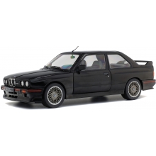 SOLIDO 1801501 1:18 BMW E30 M3 SPORT EVO GLANZSCHWARZ 1990
