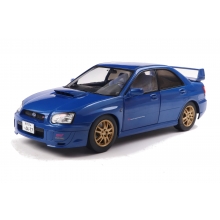 SOLIDO 1812301 1:18 SUBARU IMPREZA WRX STI SONIC BLUE 2003