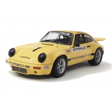 SOLIDO 1810703 1:18 PORSCHE 911 IROC YELLOW 1 FITTIPALDI 1974
