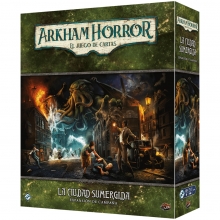 FANTASY FLIGHT AHC84ES ARKHAM HORROR LCG LA CIUDAD SUMERGIDA EXP CAMPAA