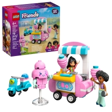 LEGO 42643 FRIENDS PUESTO DE ALGODON DE AZUCAR Y MOTO