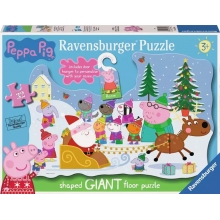 RAVENSBURGER 05534 PEPPA PIG CHRISTMAS 32 PIEZAS FLOOR PUZZLE